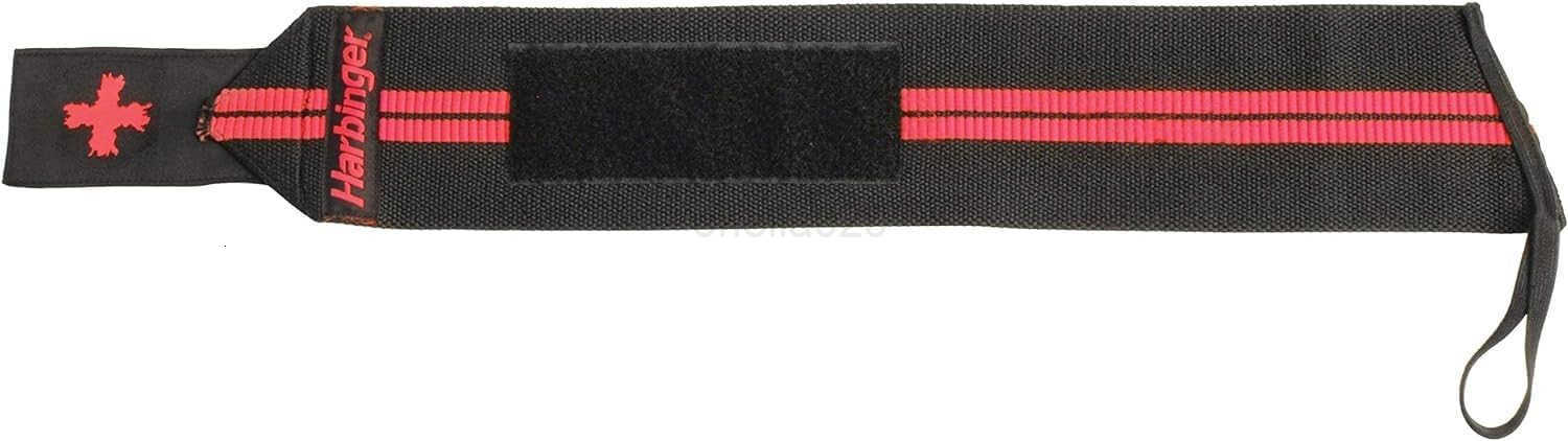 Red Line 18Inch Weightlifting Wrist Wraps for Men and Women Pair W250910