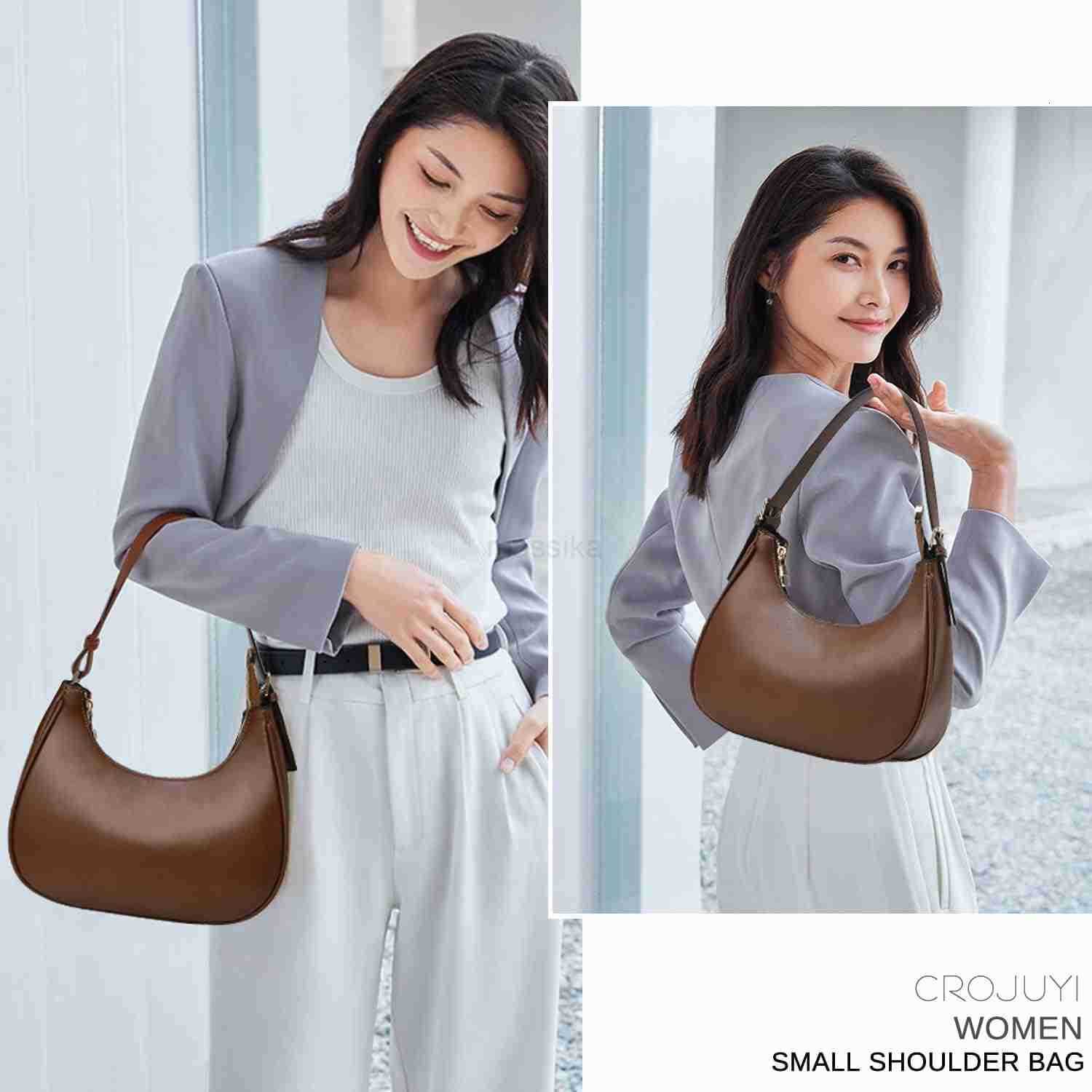 Small Crescent Shoulder Bags Purses for Women Retro Classic Clutch Hobo Tote Purse and Handbag Cute Crossbody Bags M250910