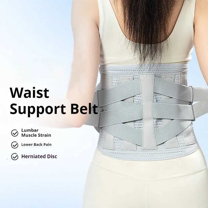 Adjustable Waist Belt Brace Magnetic Back Waist Support Belt Lumbar Brace Massage Band for Sciatica Herniated Disc Scoliosis W250910