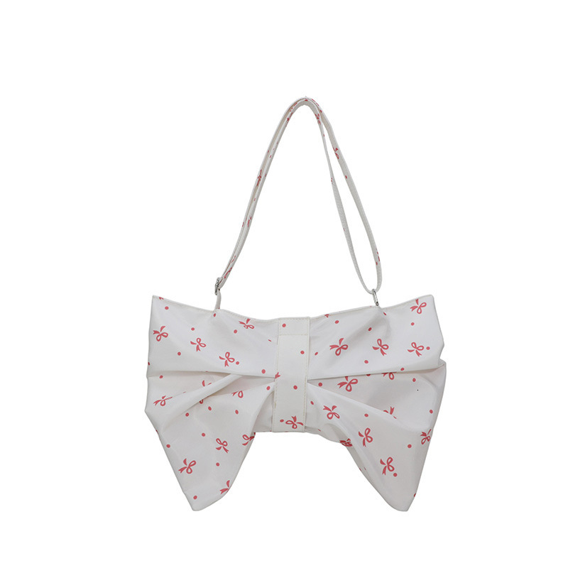 2025 autumn new cute and fresh artistic style niche design versatile trend personality butterfly bow women's shoulder bag designer bag