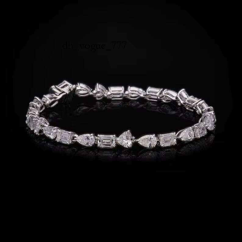 fancy Mix Shape Moissanite Dia Bracelet Hip Hop jewellery Customized Jewellery