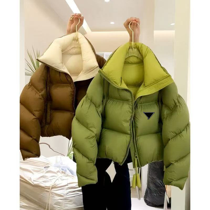 Designer Jackets Women Jacket Woman Winter Jacket Coat Fashion With Classic Letter Large Pocket Jackets Designer Warm Short Cotton Jacket Womens Puffer Jacket AA
