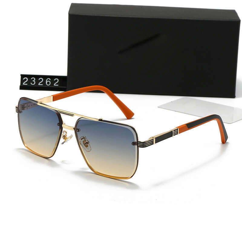 New Unisex Frameless Fashion Casual Trendy Sunglasses for Driving Traveling 23262