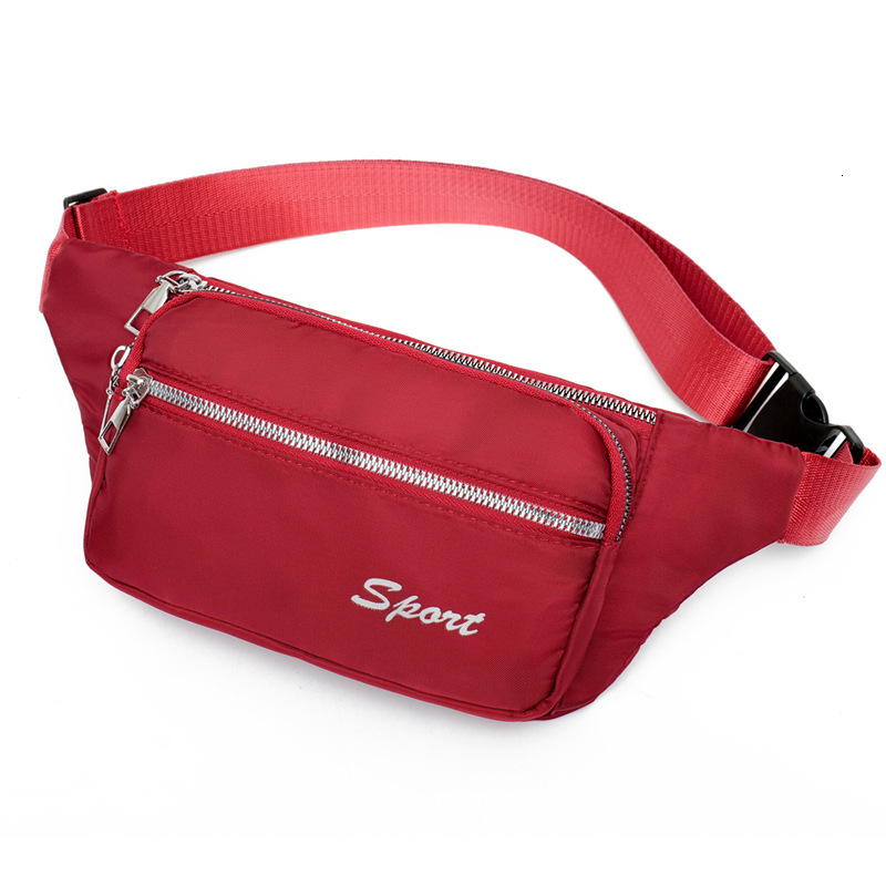 Cross Border Free Shipping New Outdoor Sports Waist Bag Designer Bag Luxury Bag With Logo Multifunctional Water Resistant Running Phone Bag Close Fitt