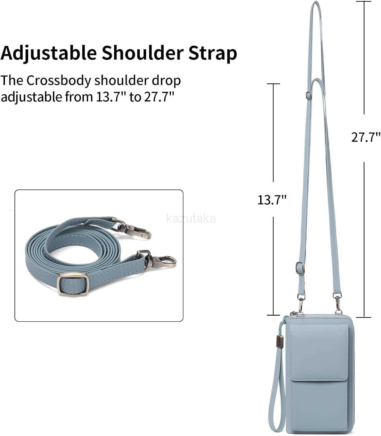 Small Crossbody Cell Phone Purse for Women Leather Cellphone Bags Wallet Purses with Multi Card Slots Z250910