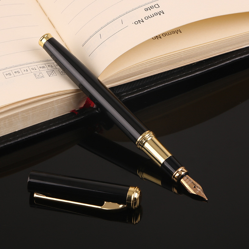 109 metal pen student pen calligraphy book printed with ink gift pen