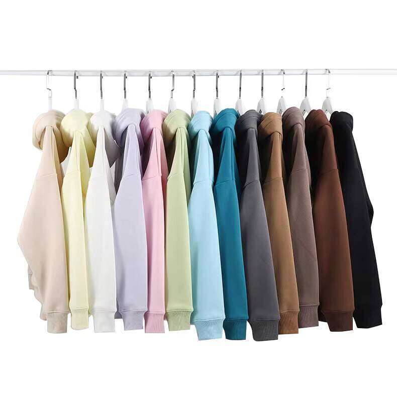 420gsm 100% Cotton Oversized Drop Shoulder Heavyweight Fleece Hoodie