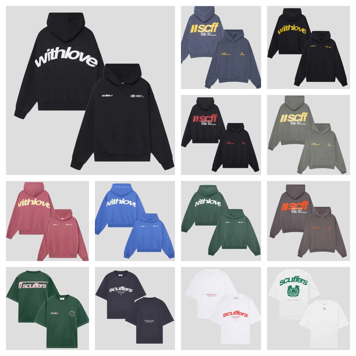 2025 hoodie Durable Unisex Gothic with love desigener hoodie short and t shirt Print Athletic Hoodie for Active Lifestyles from Brother Scuffer Model 1cf20cf20