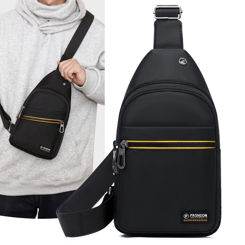 Men S Chest Bag Free Shipping New Luxury Bag Business Commuter Single Shoulder Bag Lightweight Casual Versatile Crossbody Designer Bag Bag Outdoor Han