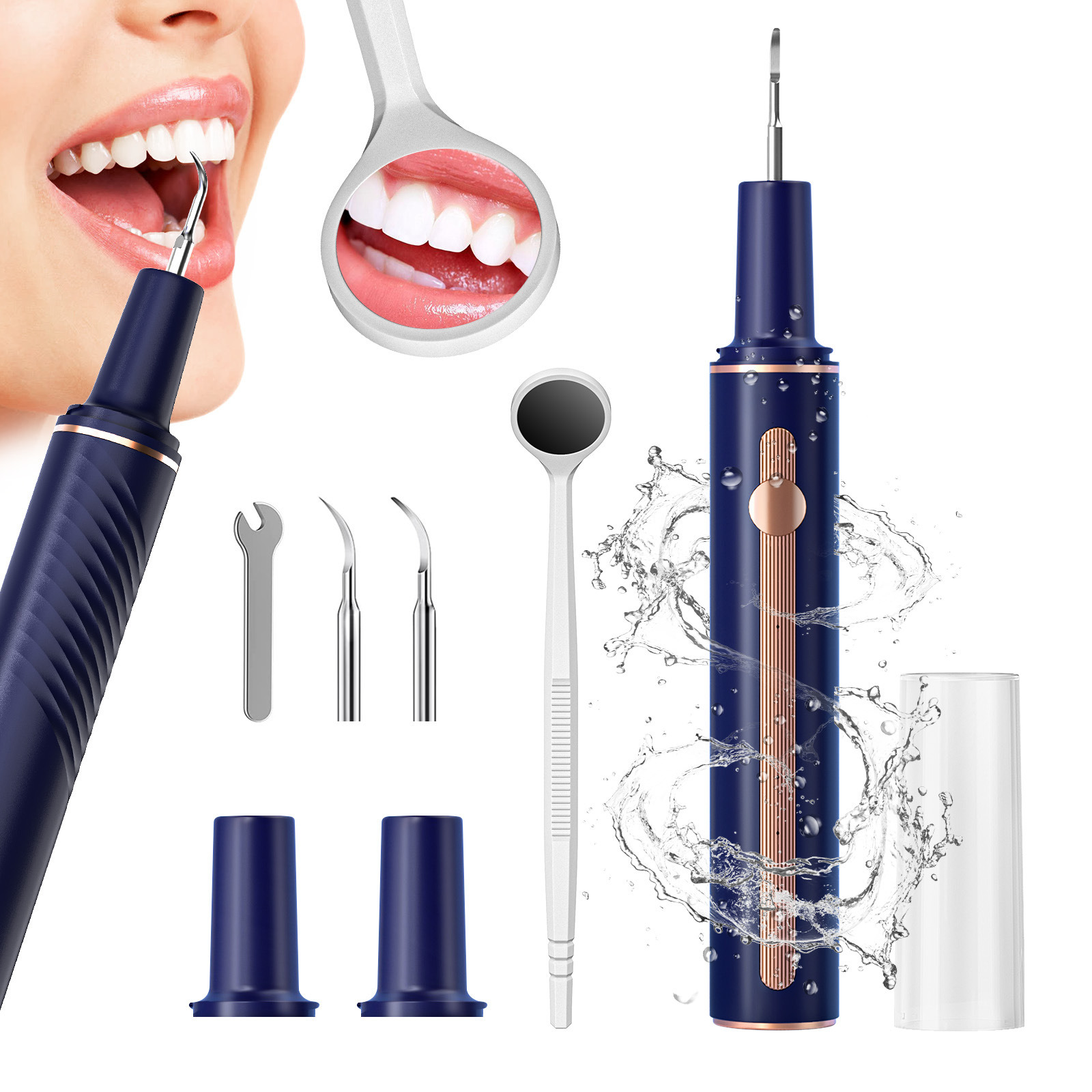 Ultrasonic tooth cleaner dental cleaning machine dental cleaning machine household tooth cleaner electric tooth beautifier