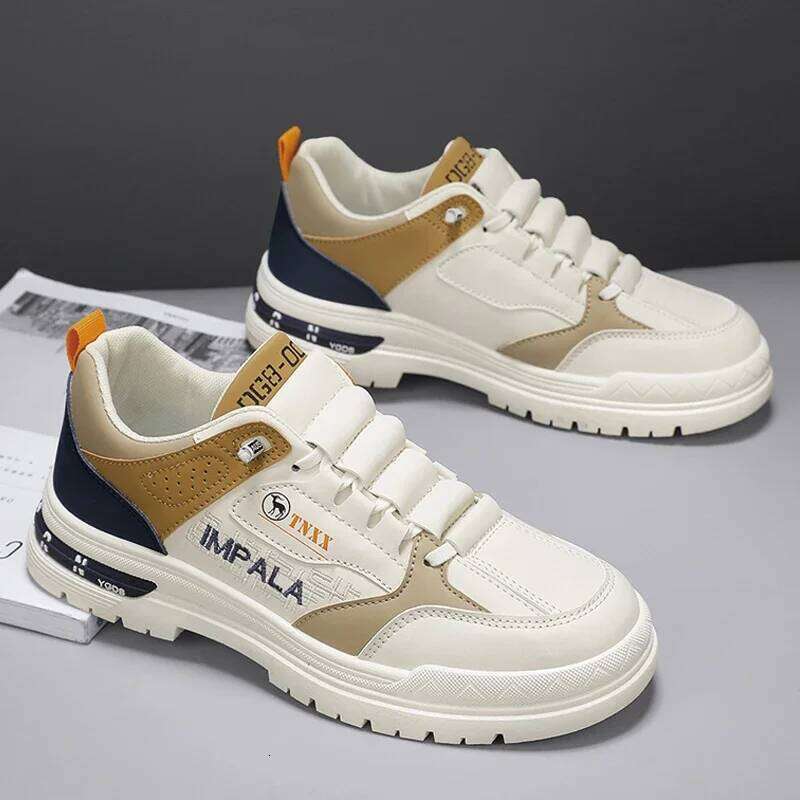 Low Top Shoes British Style Retro Casual Sports Shoes Outdoor
