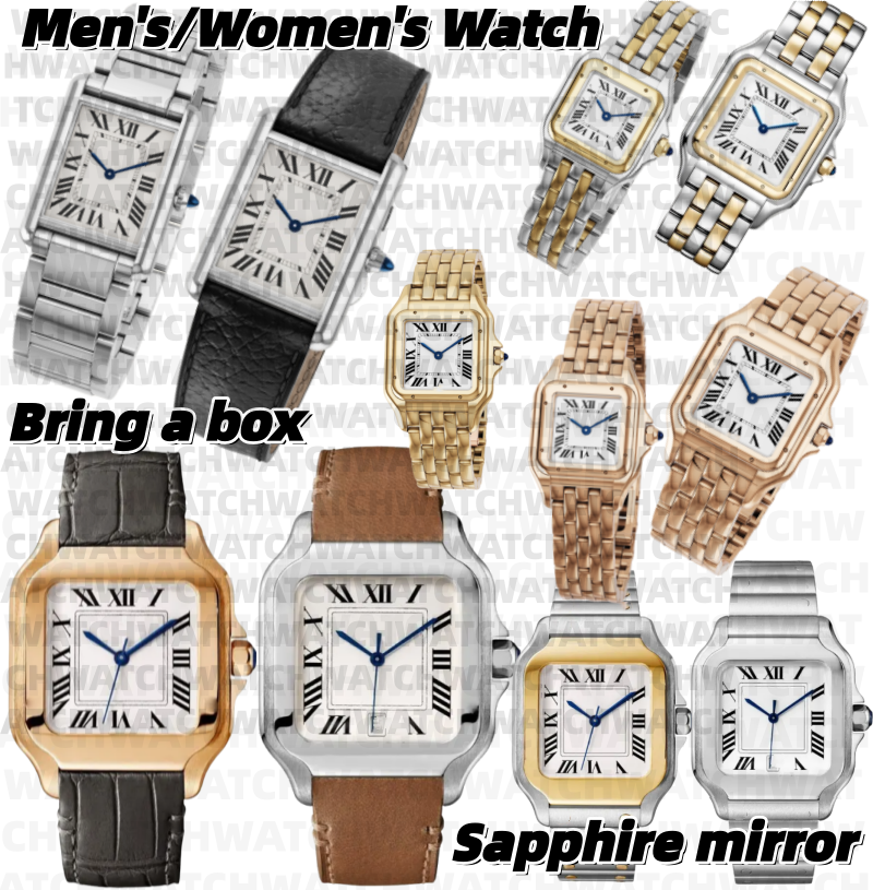 Top luxury men's/women's watch, unique designer style, with luminous/sapphire/waterproof dial, 906l stainless steel/leather strap