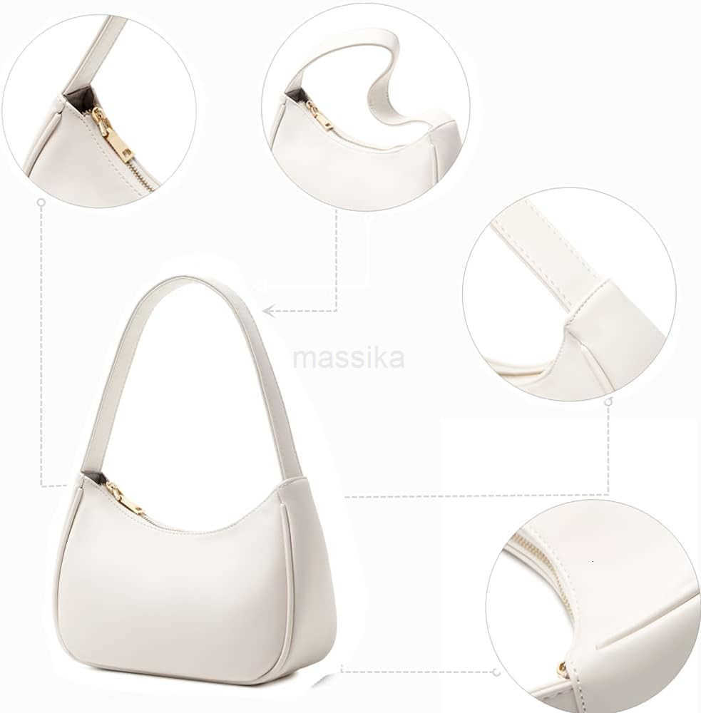 Shoulder Bags for Women Cute Hobo Tote Handbag Mini Clutch Purse with Zipper Closure M250910