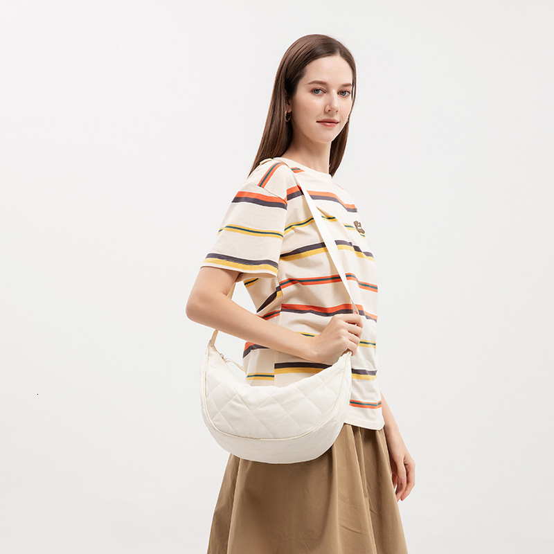 Designer Bag Spring Free Shipping Luxury Bag Women S Single Shoulder Bag Japanese Style Versatile Simple Crossbody Bag Large Capacity Quilted Portable