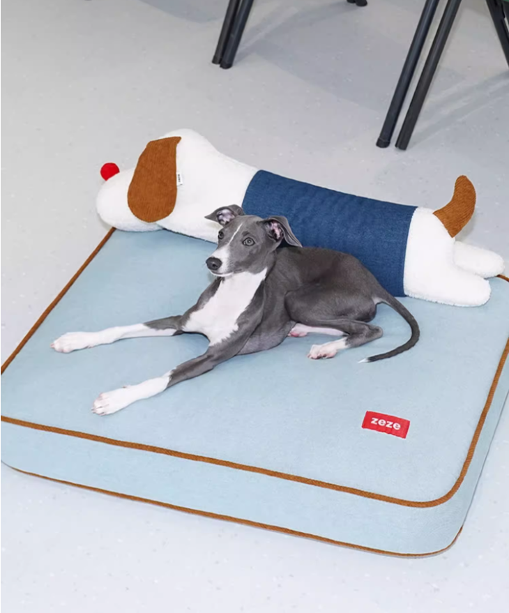 Versatile Cowboy Design Dog/Cat Couch Easy-Wash Cushioning For Warm Weather Comfort