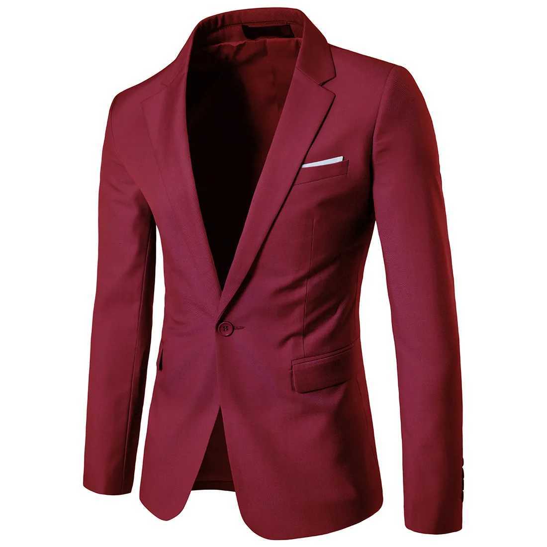 Men Fashion Business Casual Blazers Suit Slim Fit Groom Groomsman Male Wedding Suits Blazer Jackets 9 Colors XF00B W250910