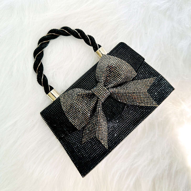 Designer Bag Personalized Evening Bag For Women New Style Rhinestone Handbag With Metal Chain And Designer Wallet