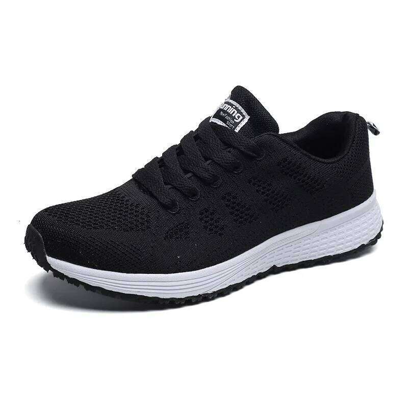 Fashion Breathable Women Casual Shoes Walking Mesh Flat Shoes Woman White Sneakers Women 2022 Tenis Feminino Female Shoes