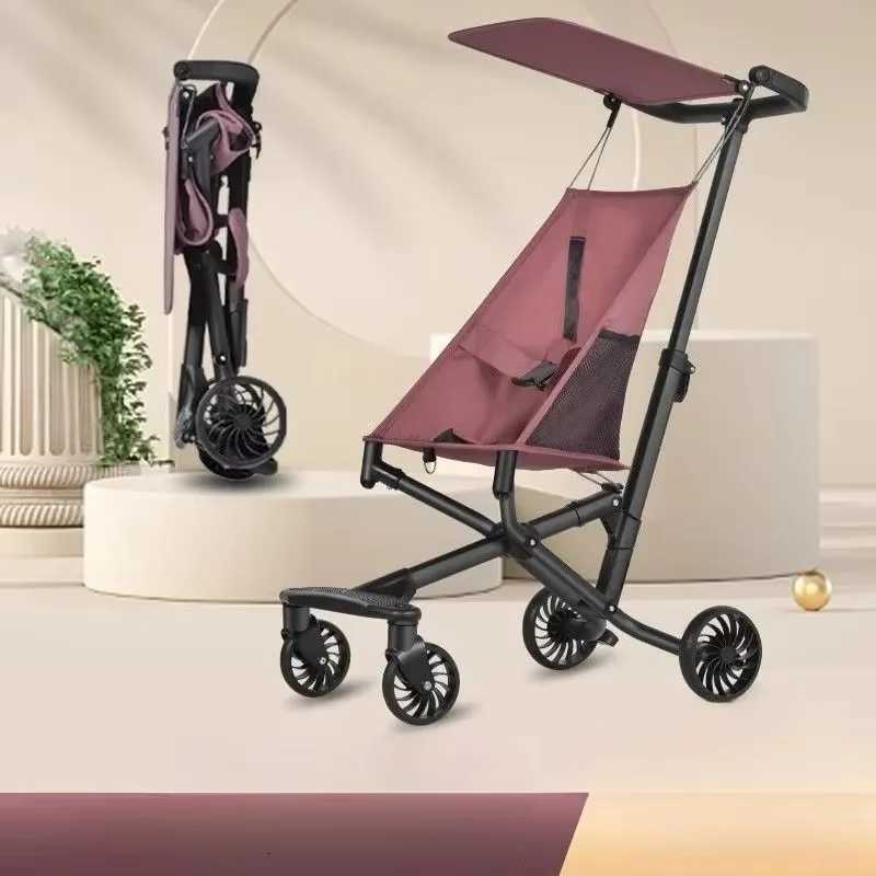 Lightweight Baby StrollerEasy To CarryBaby Travel Strollerlightweight and Foldable Fourwheel Baby Stroller with sunshade W250910