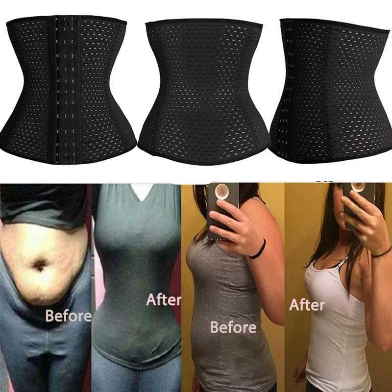 Plus Size XS5XL Steel Boned Waist Corset Women Postpartum Band Sexy Bustiers Corsage Modeling Strap cinta modeladora US W250910