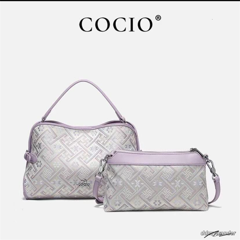 COCIO Designer Shoulder Bags Free Shipping Embroidery Crossbody Composite Womens New Ethnic Style Bag Wholesale ddmywonder ddmywonder