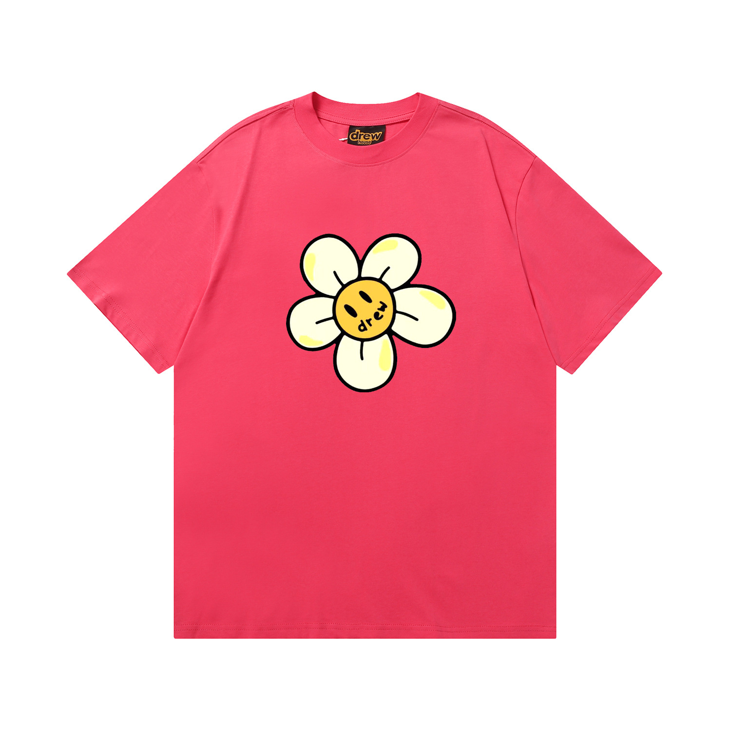 Drew House Designer luxury T shirt men's and women's T-Shirts Little-daisy print