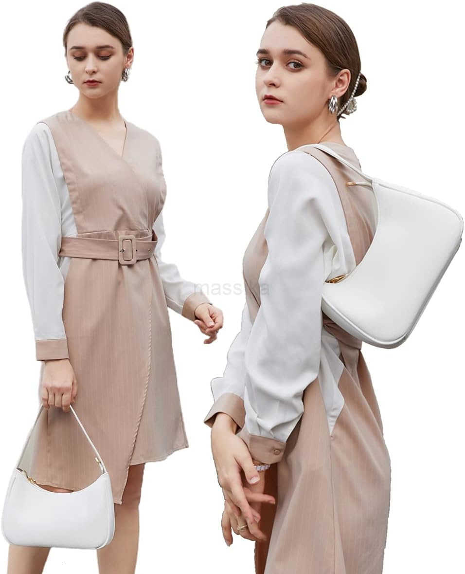 Shoulder Bags for Women Cute Hobo Tote Handbag Mini Clutch Purse with Zipper Closure M250910