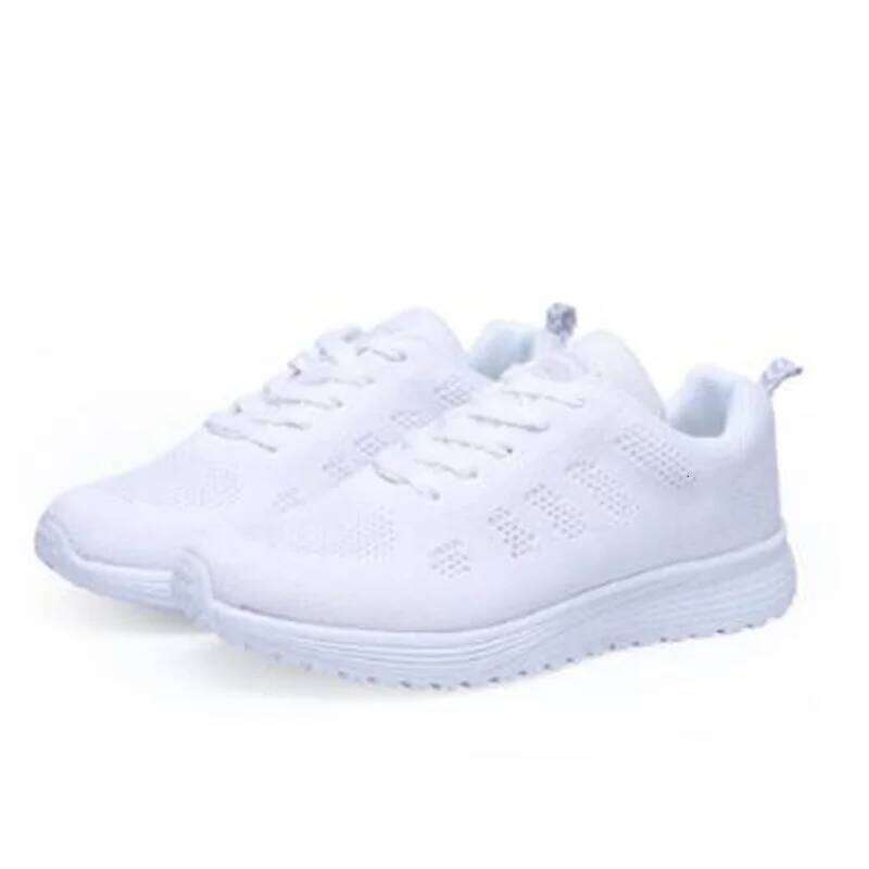 2025 new Women's Sneakers Spring Autumn Fashion Mesh Breathable Casual Shoes Soft soled anti slip outdoor running shoe size36-41