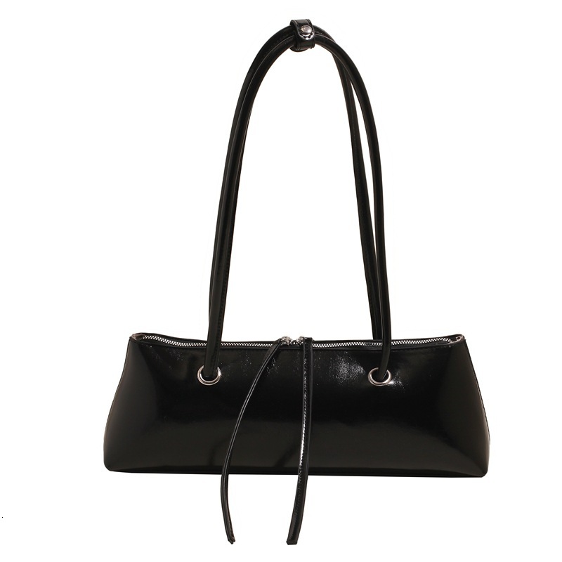 Korean Style Niche Trendy Luxury Bag Fashion Texture Baguette Bag For Women Free Shipping Designer Bag New Simple Casual Underarm Shoulder Bag Handbag