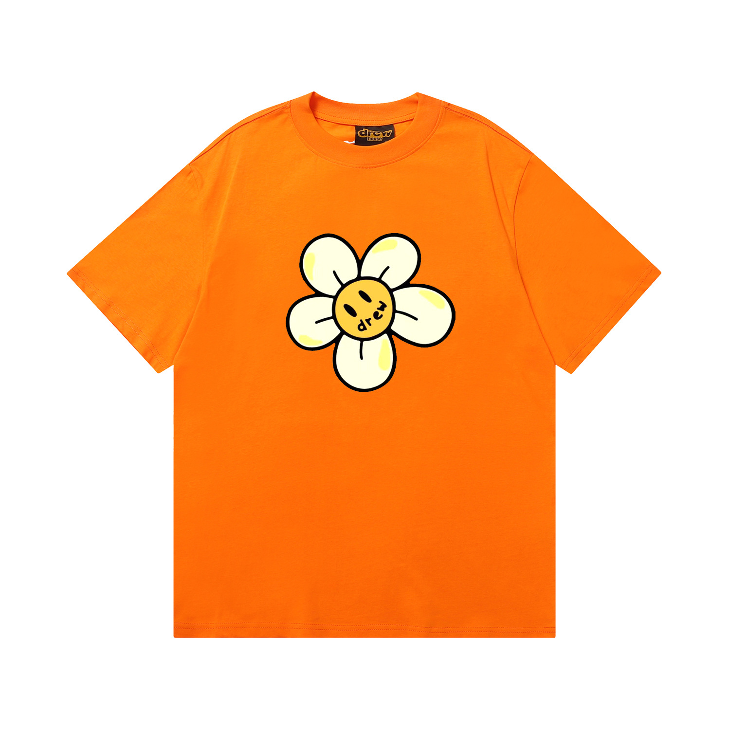 Drew House Designer luxury T shirt men's and women's T-Shirts Little-daisy print
