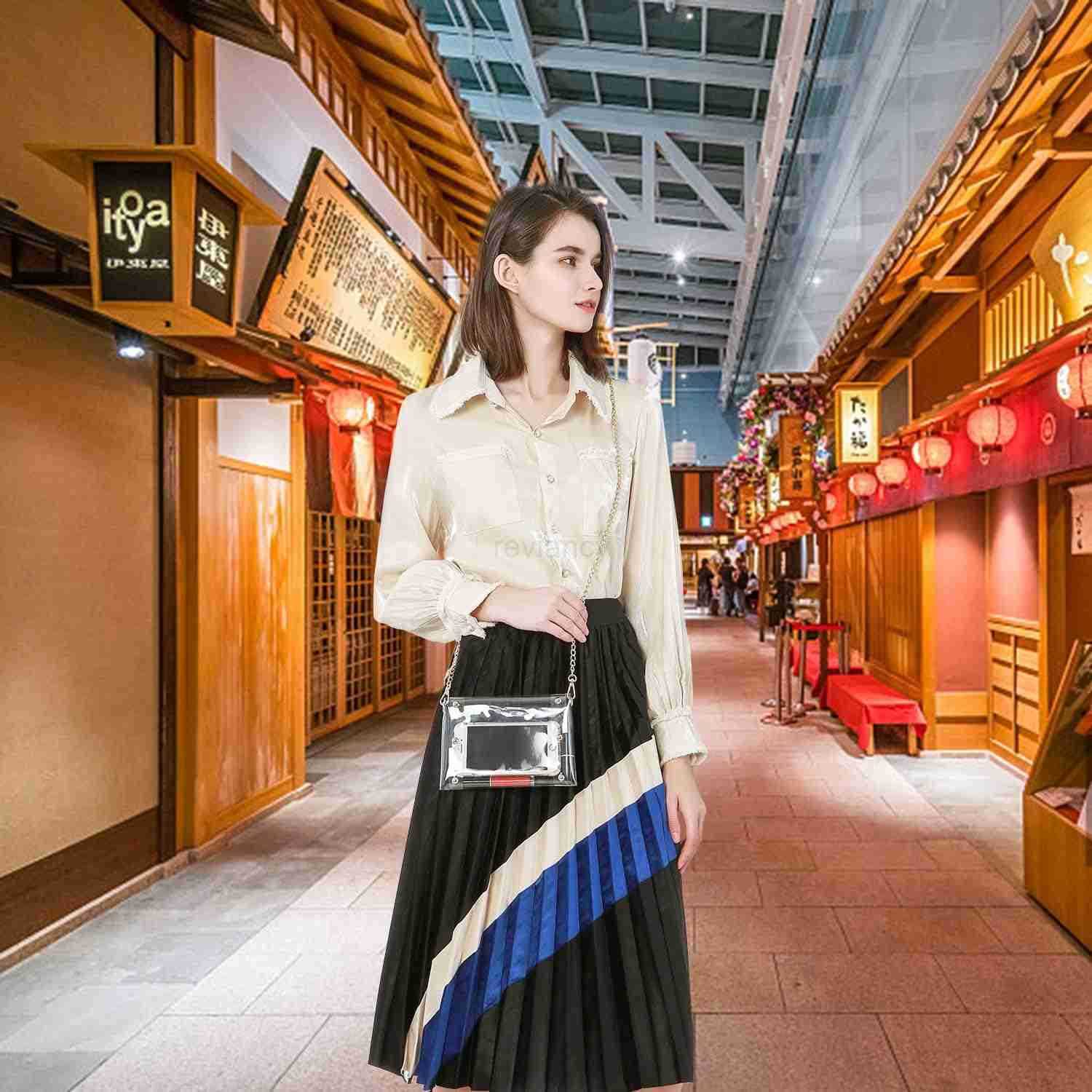 Clutch Clear Purse Crossbody Shoulder Bags Stadium Approved BagsW250910