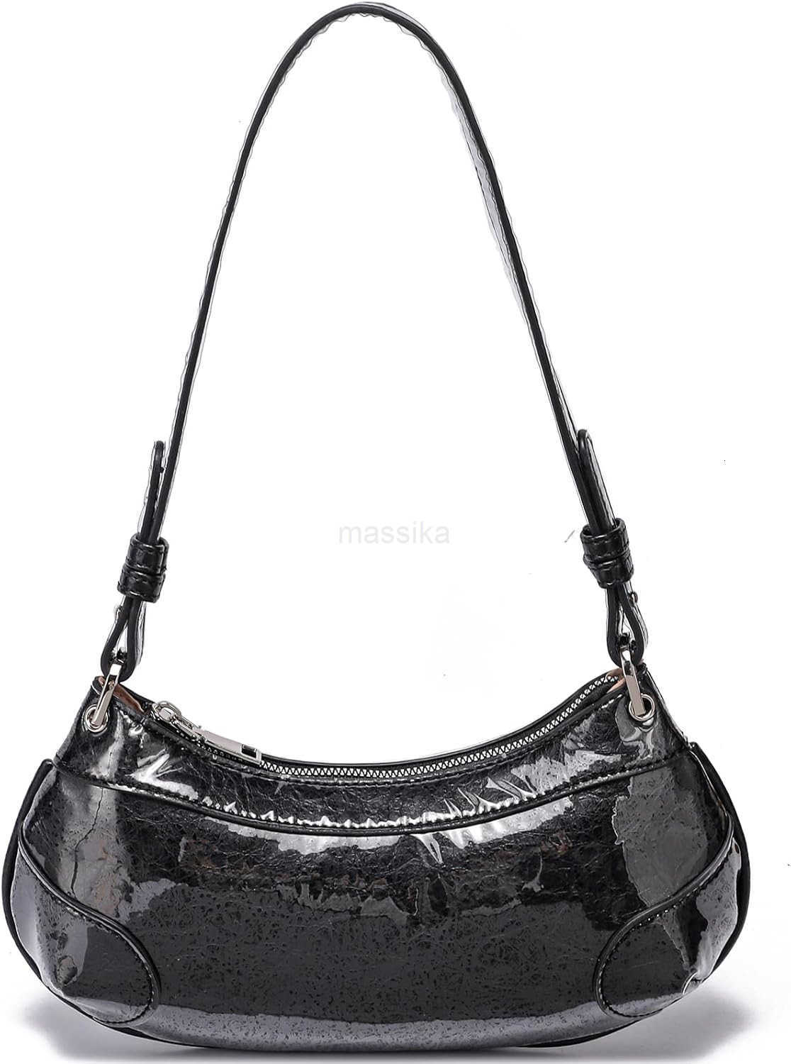 Small Shoulder Bag TPU Leather Y2K Purse for Women M250909