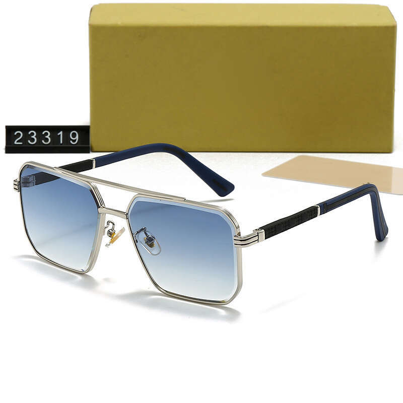 New Frameless for Men and Women Fashion Sunglasses Square Frame Driving Travel Glasses 23319