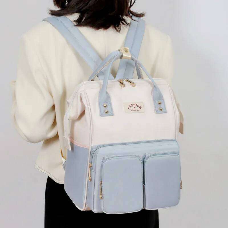 Nappy Backpack Mummy Large Capacity Mom Multi-Function Waterproof Outdoor Travel Diaper Bags for Care Baby Bag