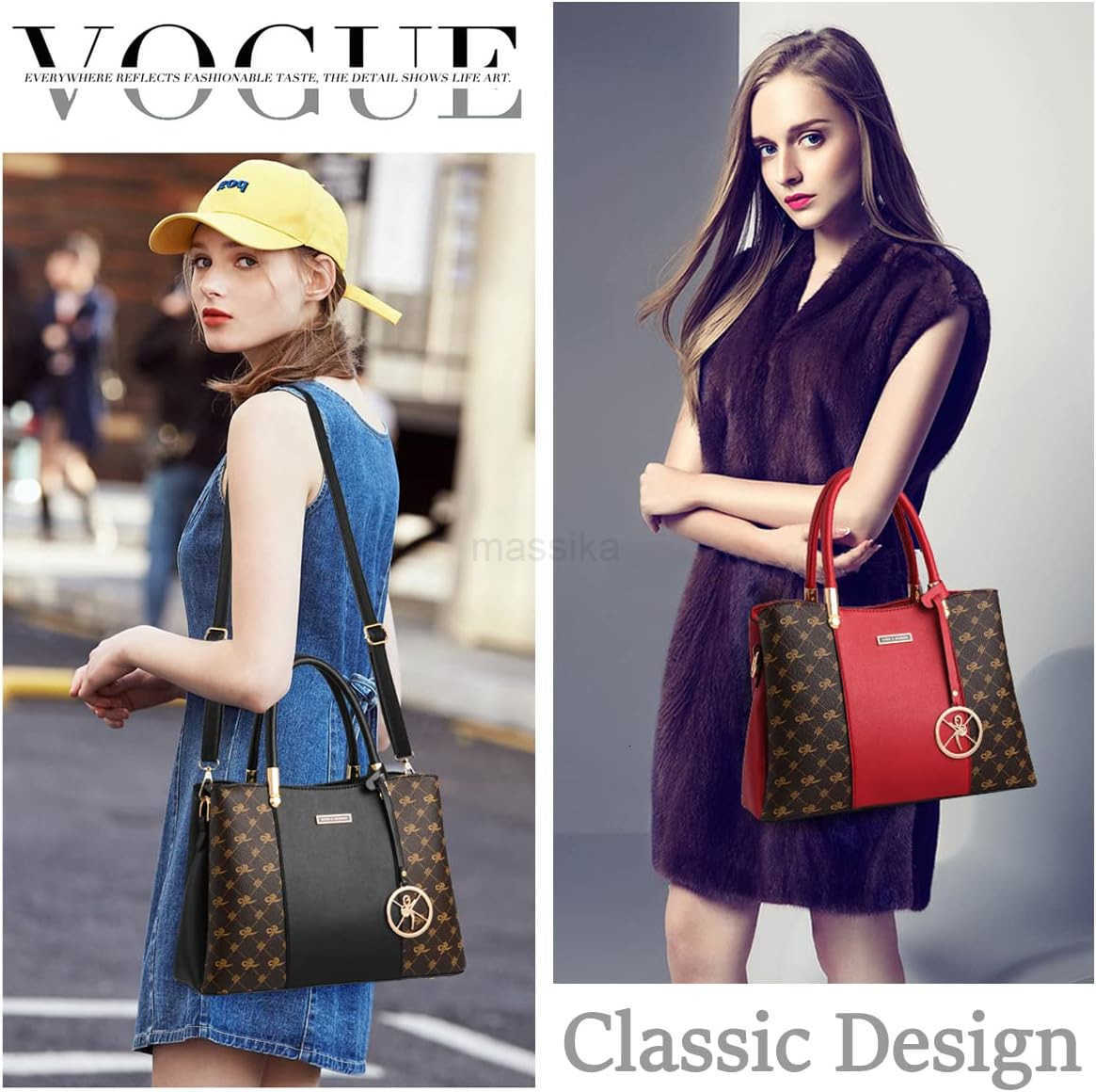 Women Purses and Handbags Top Handle Satchel Shoulder Bags Messenger Tote Bag for Ladie M250910