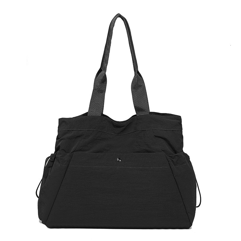 Simple Large Capacity Lightweight Shoulder for Women Daily Commute Waterproof Nylon Tote Bag