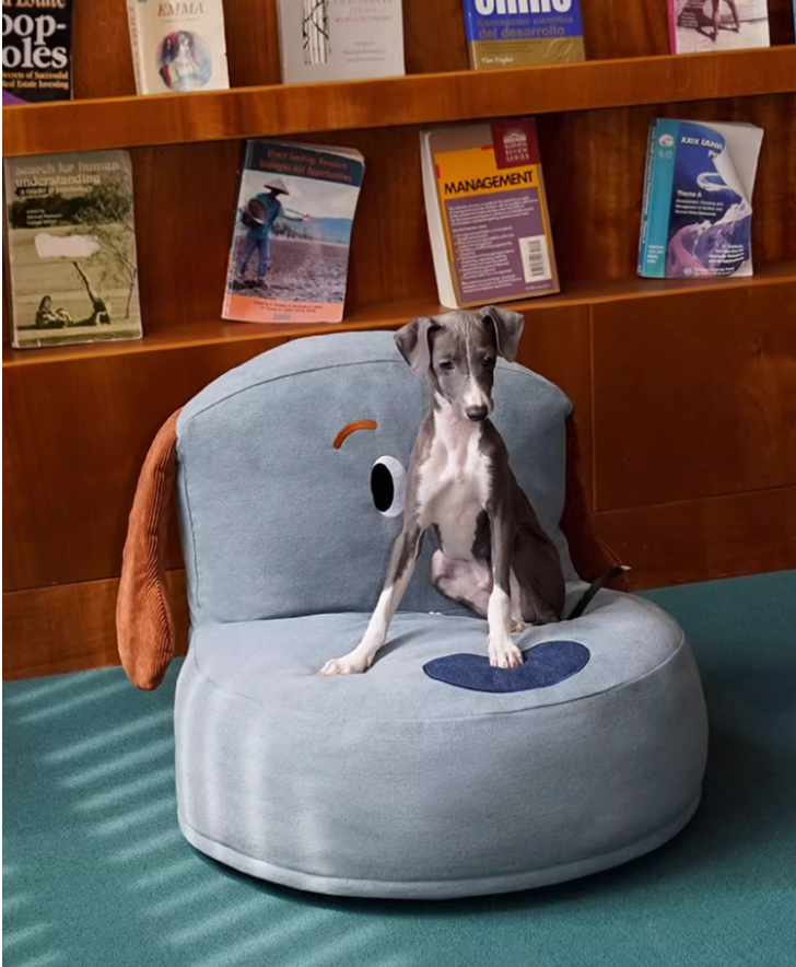 Stylish & Functional Puppy Kennel Couch: Easy-to-Clean Portable Home for Furry Friends