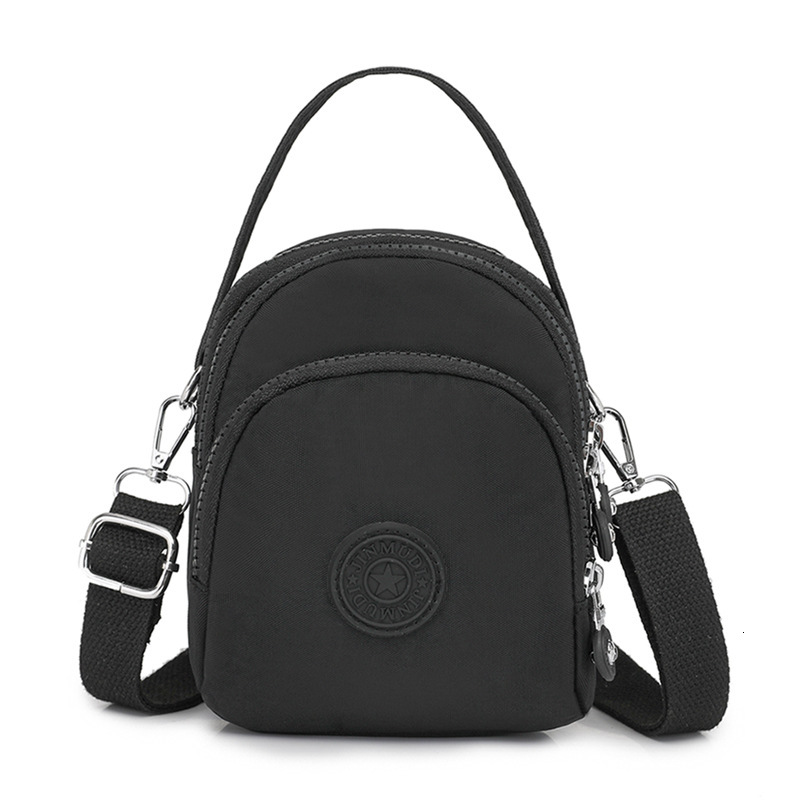 Women's Coin Purse Phone Fashion Simple Waterproof Shell Multi-Compartment Solid Color Commuter Trendy Crossbody Bag