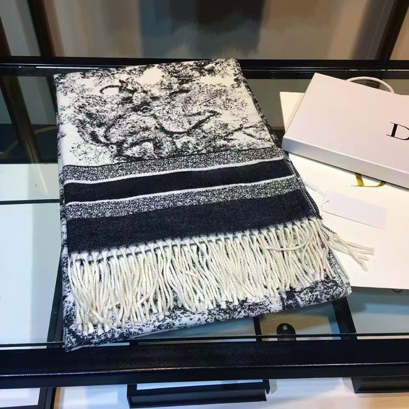 Scarf Designer Scarf Shawl Luxury Brand Women's Long Scarf New Knit Luxury Classic Scarf High Sense Versatile Letter Fashion Trend 70*180cm