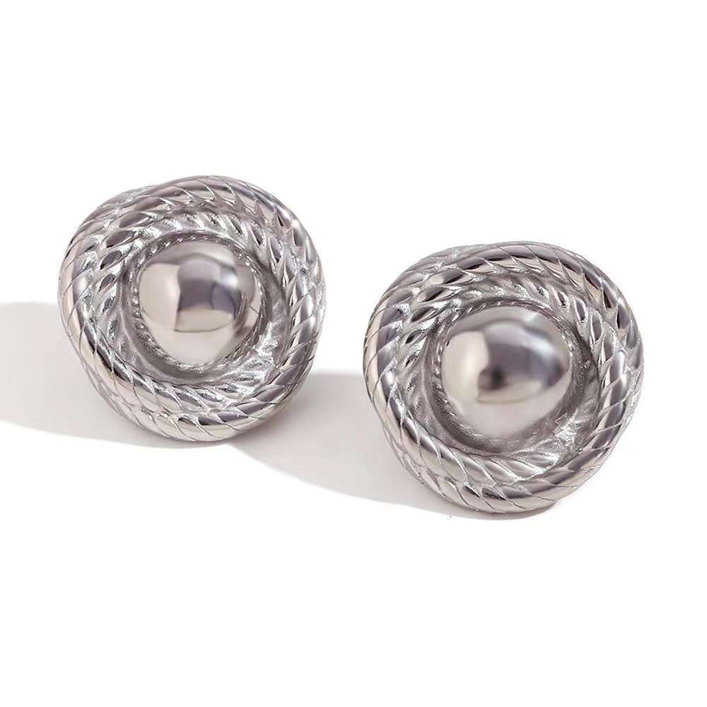Gold-Plated Copper Hot-Selling Fashion Metal Style Geometric Irregular Earrings Unique Niche Ear Jewelry