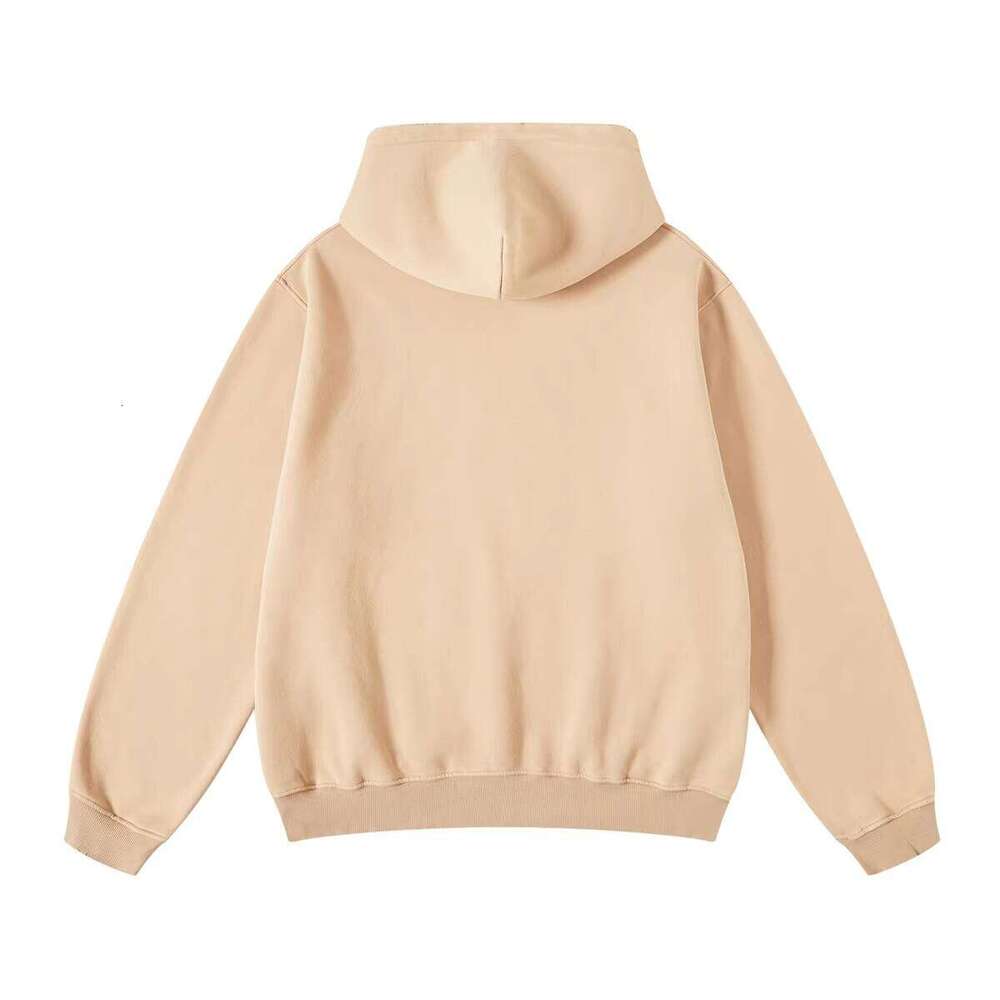 350 Gsm Streetwear Acid Wash Heavyweight Blank Oversized Strapless Hoodie