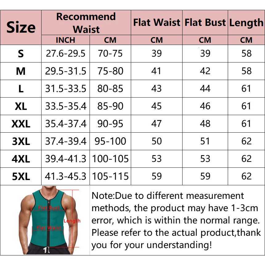 Men Slimming Vest Sauna Sweat Body Shaper Workout Weight Loss Tank Tops Abdomen Control Waist Fat Burning Shapewear W250910