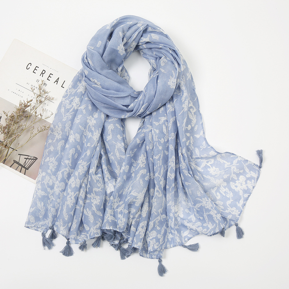K1866 Fall/Winter hot-selling imitation cashmere scarf wholesale, gradient tassel design, shawl dual-purpose thickening and warmth, ready for immediat