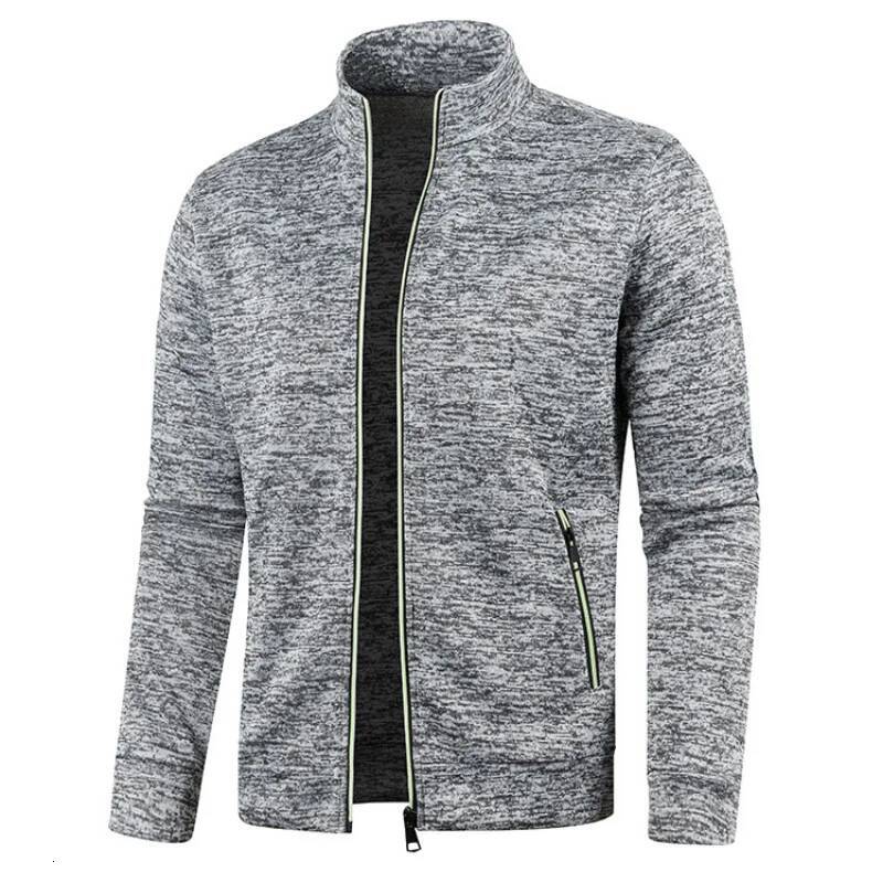 Spring Men's Turn-down Sweatshirt Zipper Stand Collar Pullovers Sweatshirts Man Zippers Sweater Coats dongdumaoyi