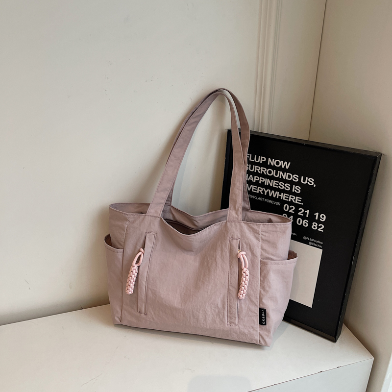 Women's large capacity handbag, student premium spacious bag, simple and versatile shoulder bag, women's essential crossbody bag for shoppin