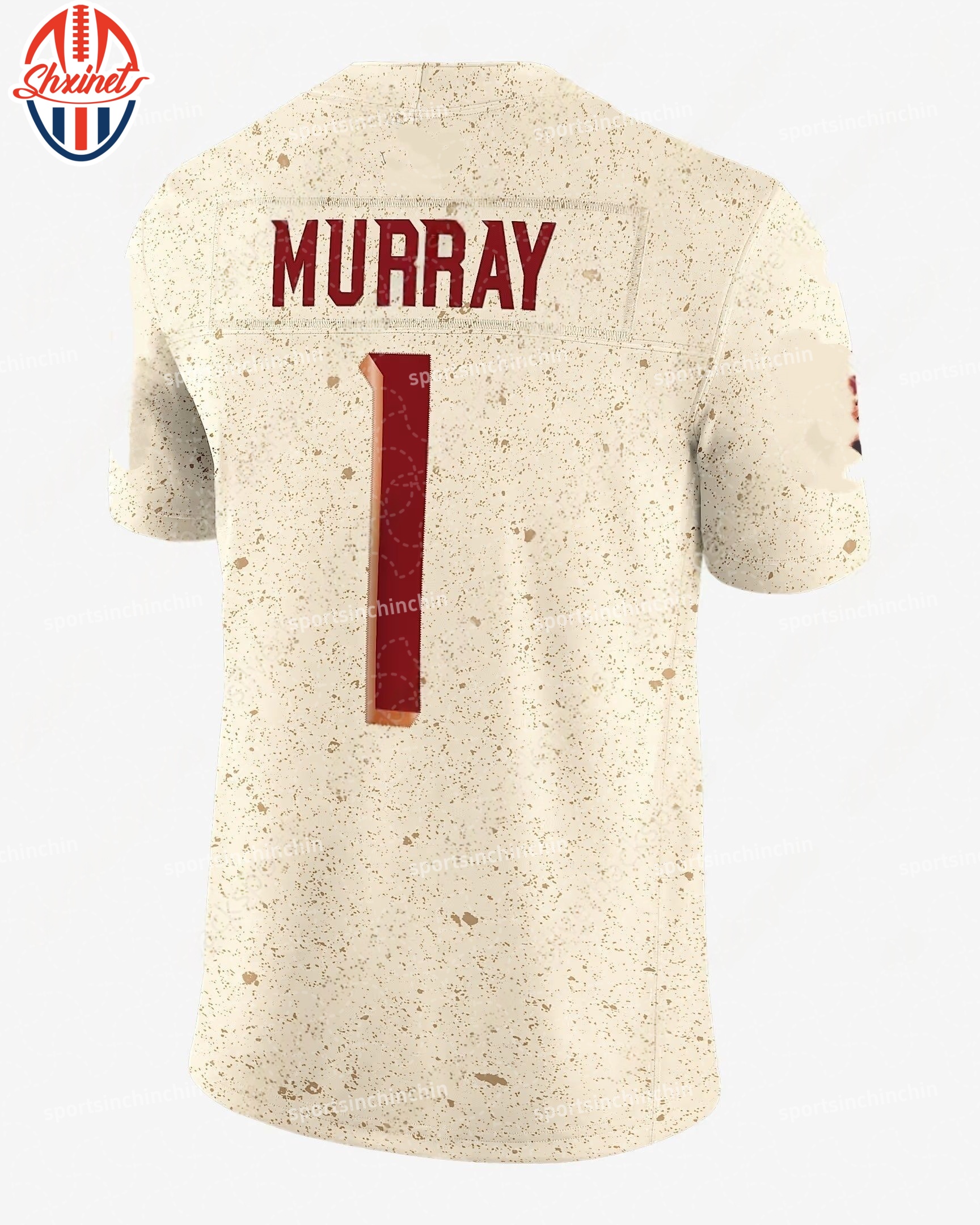Murray's Signature Football Jersey by Murray Maye Warner McCaffrey Collection Premium Quality Fabric