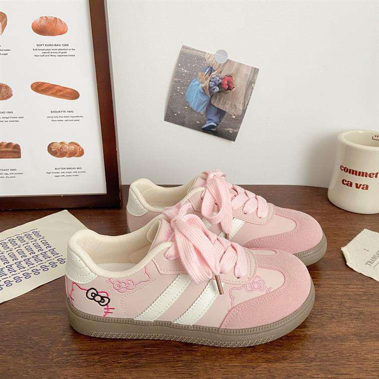 Niche German Training for Women 2025 New Spring Student Sneakers Versatile Chic Casual Sports White Shoes