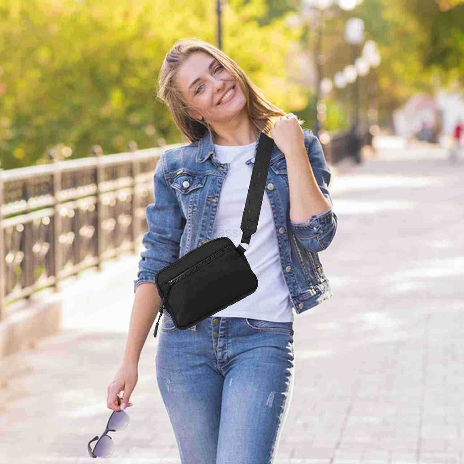Small Crossbody Purses for Women Mini Shoulder Bag 82 W x 6 H with Adjustable Strap Travel Gift M250910