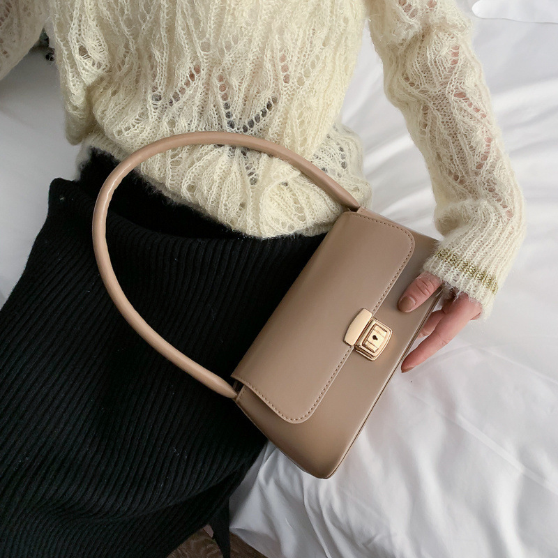 Designer Bag Small Square Luxury Free Shipping Bag Bag Casual Outing Korean Fashion Small Bag Simple Internet Celebrity Shoulder Bag Underarm Bag Free