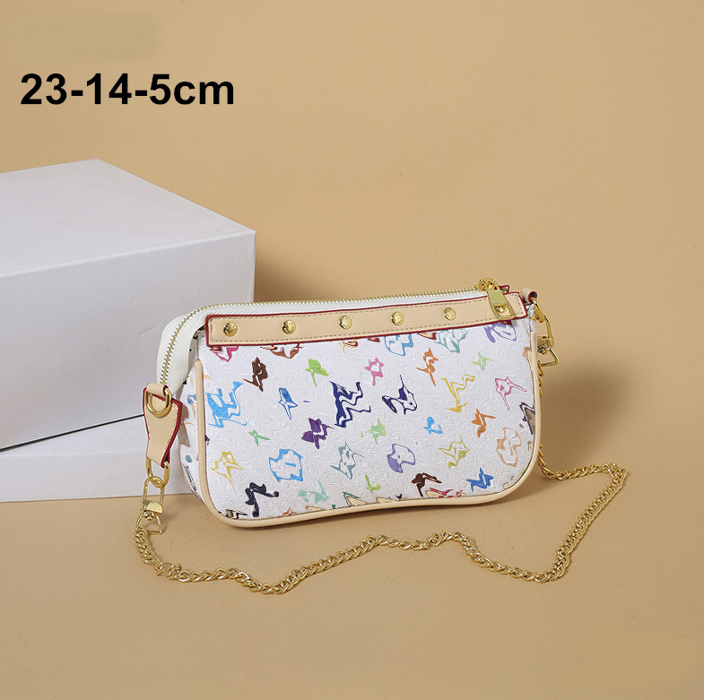 Luxurious Premium PU Shoulder Bag For Women Luxury Designer Crossbody Handbag Classic Tote Purse Ladies Fashion Accessory 25ss